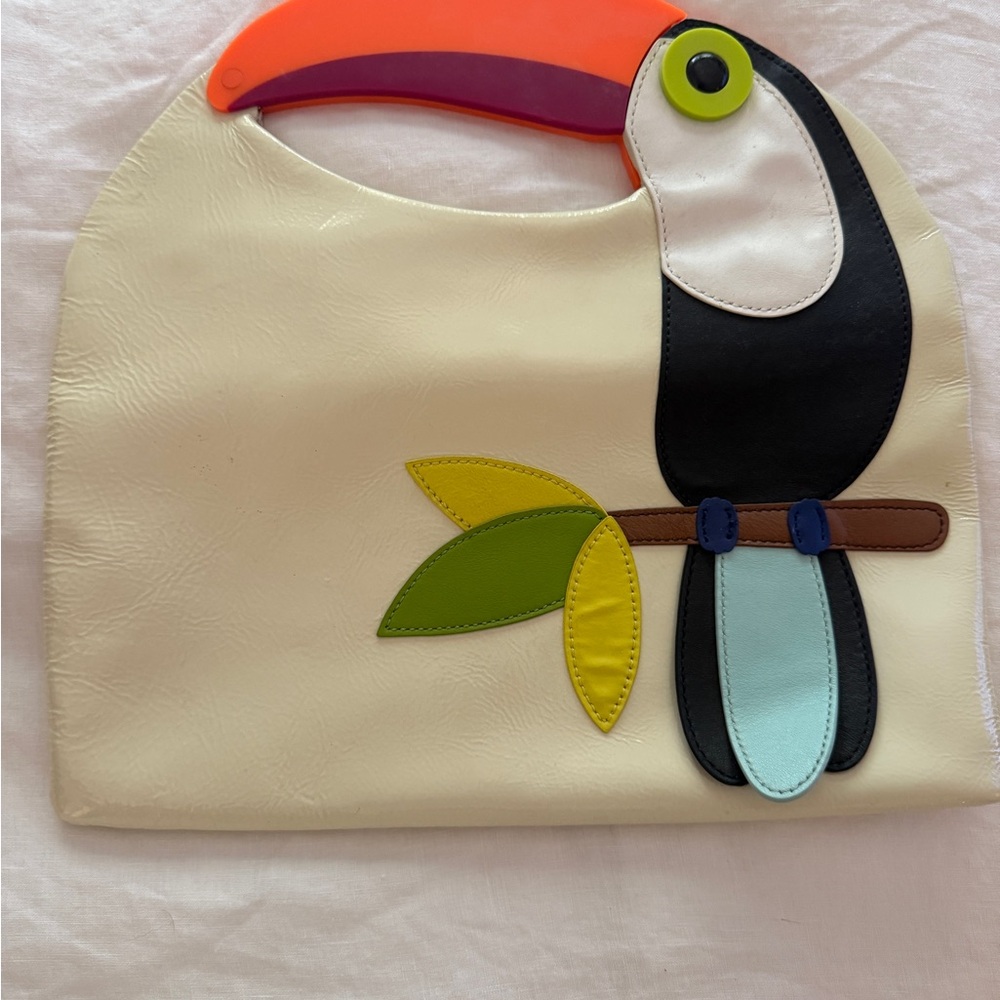 Kate Spade Cream Textured Handbag